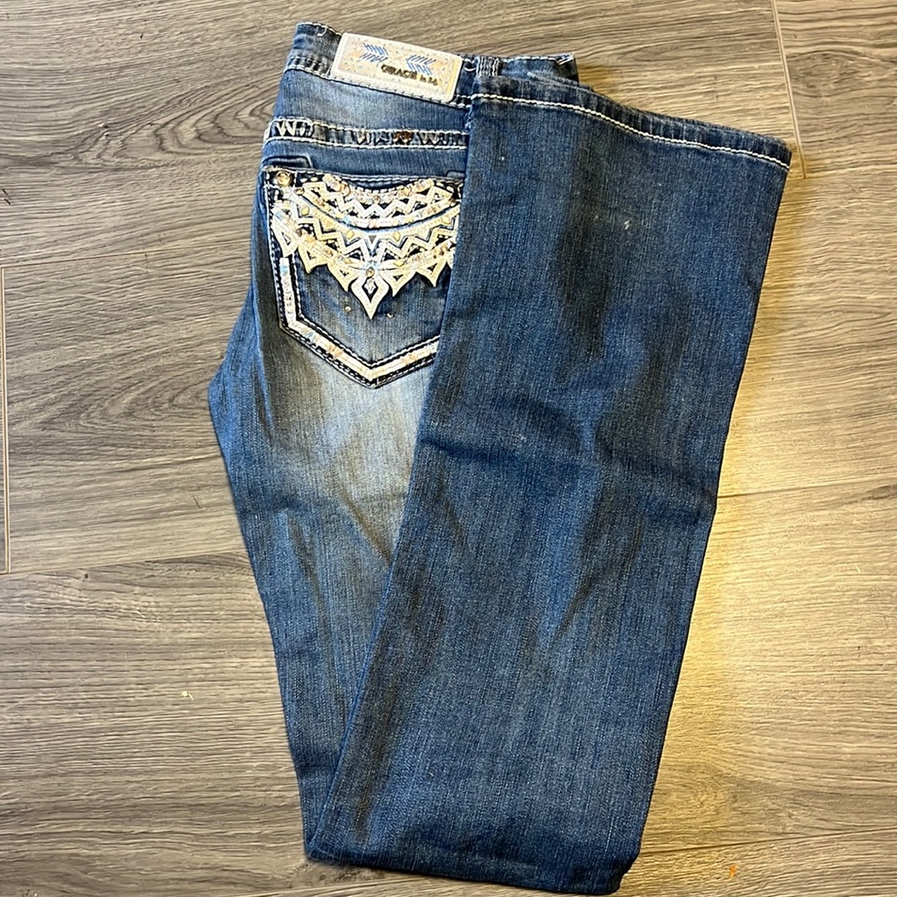 Grace in L.A. boot cut jeans